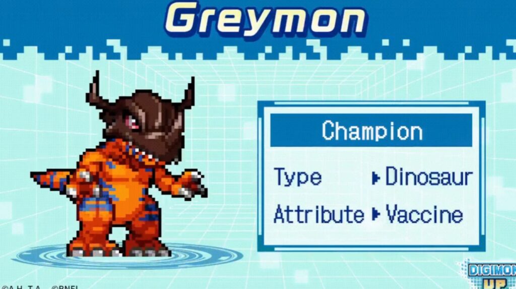 Greymon Digimon Up