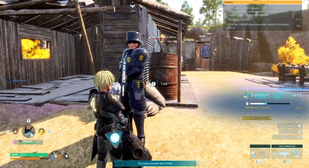 Vigilante Bounty Officer Palworld